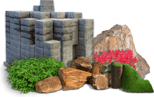 stones plants and other high quality landscaping materials